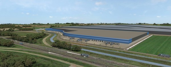 Logistiek Park Moerdijk - Artist Impression