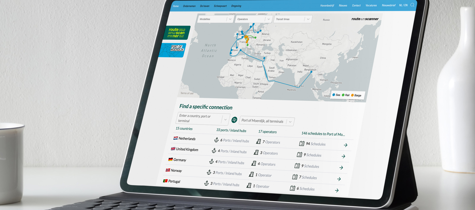 Visualroutescanner Moerdijk